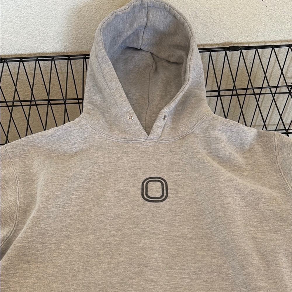 Gray Hoodie with Logo